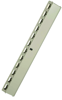 M44ORG26RLYG (M44 ORG26RL) - Вертикальный кабельный органайзер для стоек RELAYrack- 26U