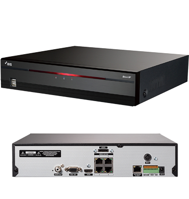 DR-2204P - Сетевой IP-видеорегистратор - Full HD - 4 канала