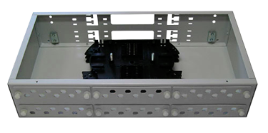 SMRT-FPRM-2U-48ST/UPC - 19'' Кросс оптический стоечный укомплектованный - 2U - 48 портов ST/UPC